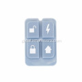 Silicone Button Pad Conductive Silicone Rubber Keyboard Keypad for Controller Factory